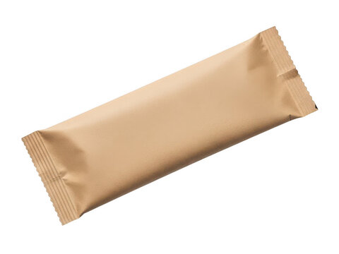Brown paper packet wrapped with string closure