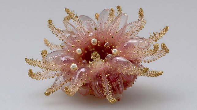 flower of a sea urchin