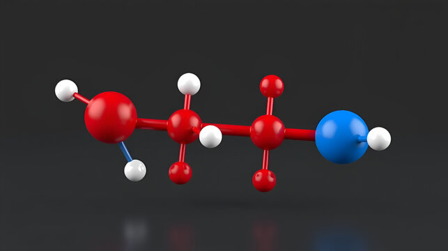 Nitrogen tetroxide (dinitrogen tetroxide, N2O4) rocket propellant molecule. 3D rendering. Atoms are represented as spheres with conventional color coding: nitrogen (blue), oxygen (red).