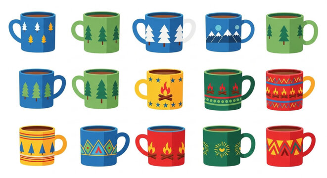 Collection of diverse vintage diving helmets, intricately illustrated for historical deep-sea exploration, blending steampunk and retro-futuristic aesthetics