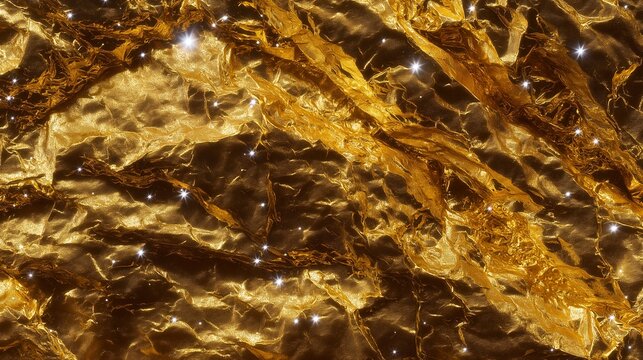 Satellite thermal blanket material samples, gold multilayer insulation sheets displayed with temperature resistance specifications, reflective surfaces catching studio lighting angles, perfect for