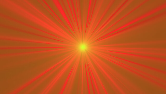 Bright orange sunburst with radiant light rays and explosive energy, creating a dynamic abstract background with strong visual impact.