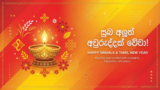 Sinhala & Tamil Aluth Avurudda Pahana Backgrounds