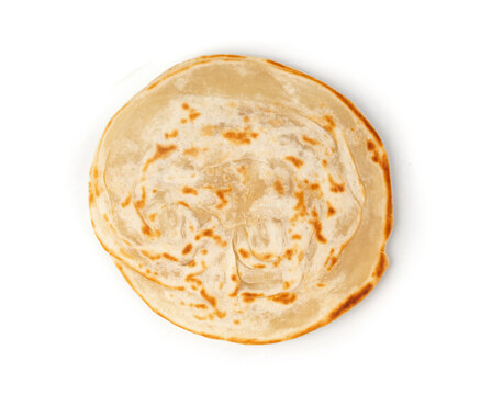 Kerala porotta known as paratha or parotta