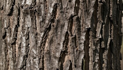 Obraz premium Macro texture of old tree bark 1