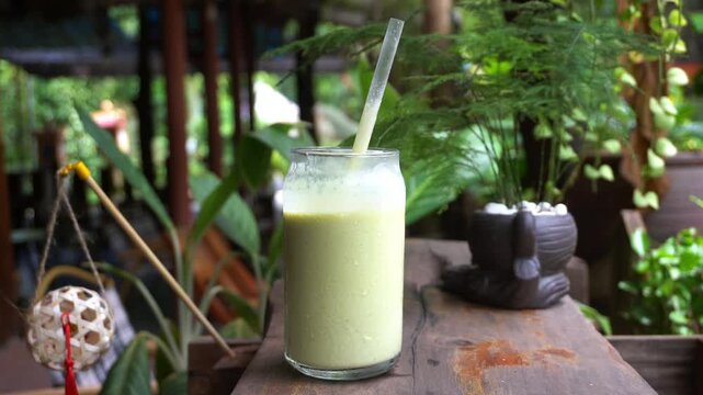 Vietnamese Avocado Smoothie - a creamy, sweet treat made by blending ripe avocados, sweetened condensed milk, milk (or coconut milk), and ice - avocado milkshake 