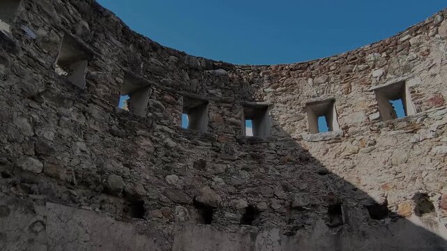 Fortini della Fame, Hunger forts historical landmarks, Camorino, Bellinzona, Canton of Ticino, Switzerland