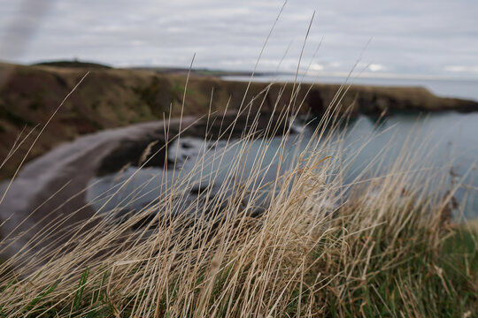 Dunnottar Cliffs, Stonehaven, Cowie, Scotland, Great Britain, UK