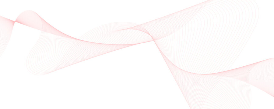 Abstract modern colorful wavy line business banner background. Vector art