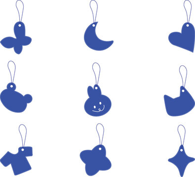 Beautiful dangler design, tag design, vector file
