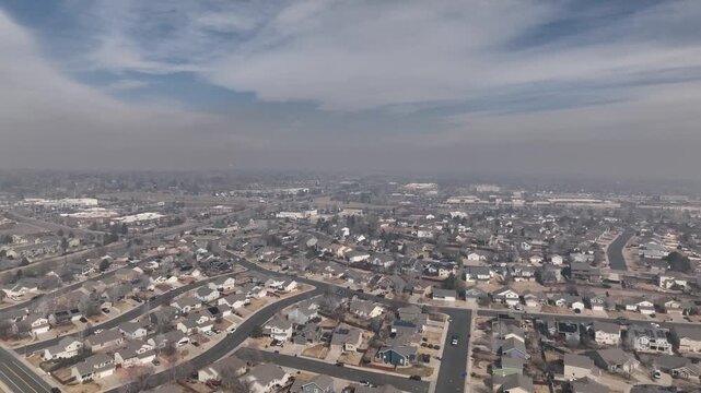 Smoke covers the skies over Greeley. Colorado inundated with wildfire smoke from Nebraska.