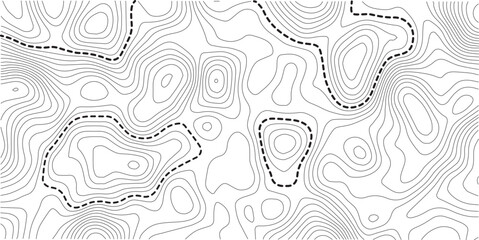 topographic line contour map background, geographic grid map, stock vector illustration. white background topo. © MdNayebAli