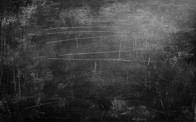 Fototapeta premium Chalkboard Wall Texture. A black or dark gray chalkboard surface with a slightly rough texture, often with faint chalk smudges, used for educational 