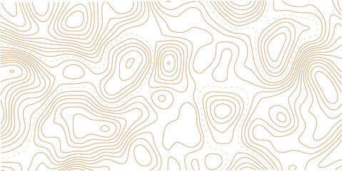 Obraz premium Abstract background of topographic map contour line pattern. Topographic map background. Grid map. Abstract vector illustration.