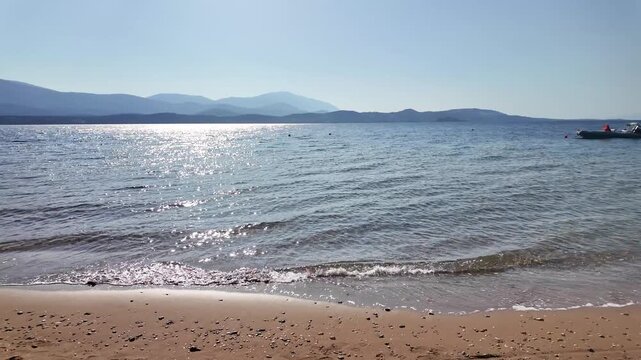 Amazing view of Lepeda Beach, Cephalonia, Ionian Islands, Greece