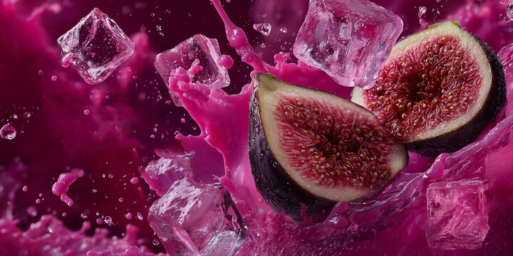 Electrolyte lemon drink: sporty bottle levitating, liquid splash wave, ice cubes flying