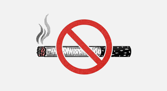 No Smoking Warning Symbol Sign 1.