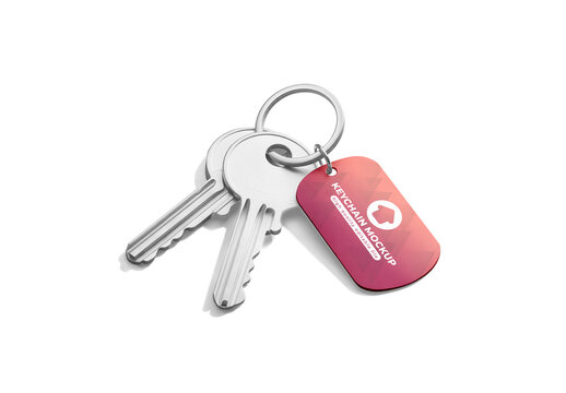Keychain Mockup