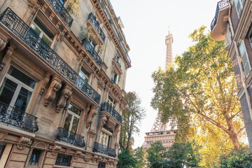 The Eiffel Tower in Paris City