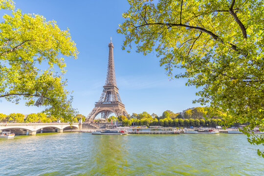 The Eiffel Tower in Paris City