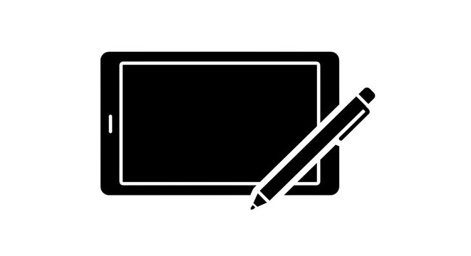Graphic Tablet and Stylus.