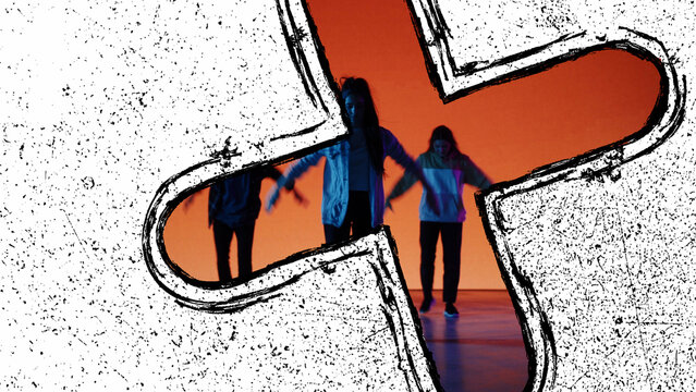 Punch Hole Transition 04 Full HD