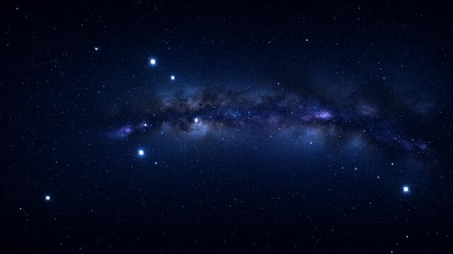 Mysteries of the Cosmos: An awe-inspiring view of the galaxy unfurls, speckled with countless stars and celestial wonders, capturing the vastness and beauty of the universe.