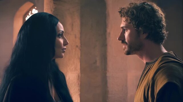 Potiphar's Wife Persuaded Joseph Every Day to Sleep with Her. Biblical Story