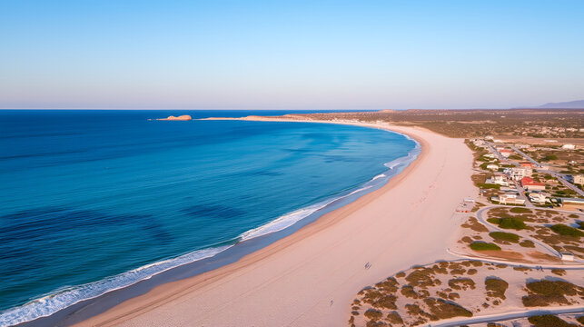 Spiaggia di Marinella, Olbia - Sardegna, ripresa con drone