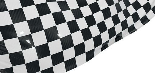 Obraz premium Abstract checkered flag background, perfect for speed, racing, success, and finish line concepts. Ideal for sports and a
