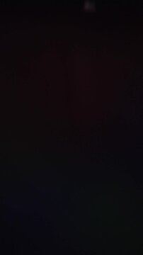 Modern Minimalist Light Reveal with Chromatic Aberration. High quality 4k footage