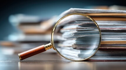 Naklejka premium Analytical skill that enables individuals to gather information systematically, evaluate source credibility, and synthesize insights to support informed decisions and continuous learning. 