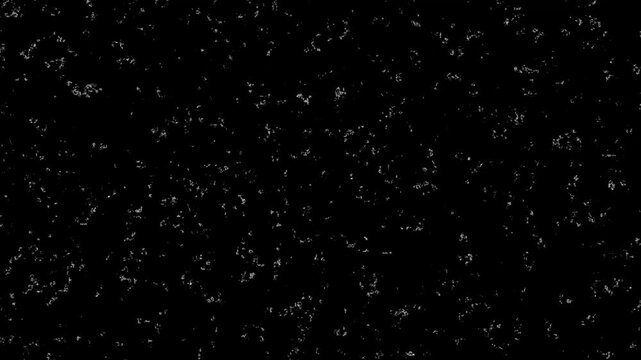 Black Speckled Grunge Texture With Dust, Film Grain and Distressed Overlay for Backgrounds.