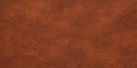 Fototapeta premium Brown leather texture background with rough vintage surface and natural pattern design