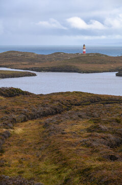 Coastal Hebridean Lighthouse