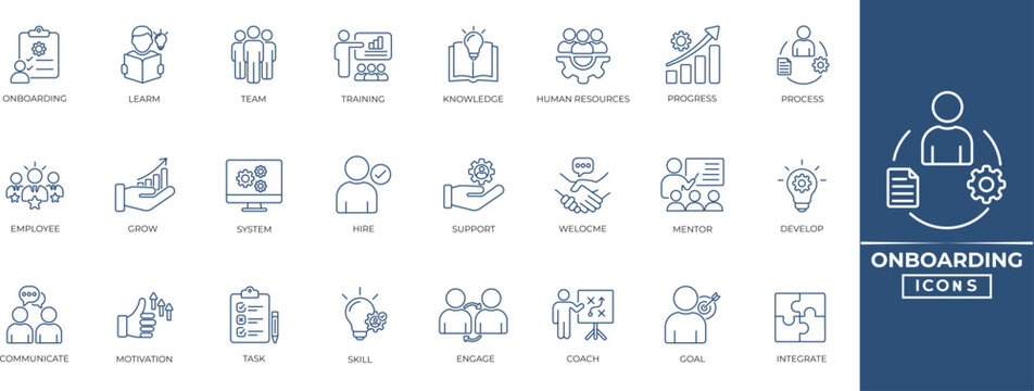 Building amenities line icon set. Parking, elevator, security, meeting room, storage, reception, swimming pool, pet-friendly, gym, and more.Editable outline icons collection.