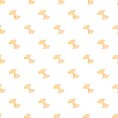 Fototapeta premium Bone shaped dog treats forming a repeating seamless pattern