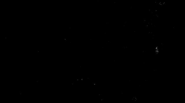 Film dust and scratches texture compatible with most video editing software.