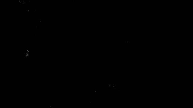 Film dust and scratches texture compatible with most video editing software.