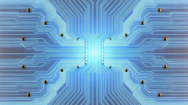 Circuit board design with symmetrical pathways