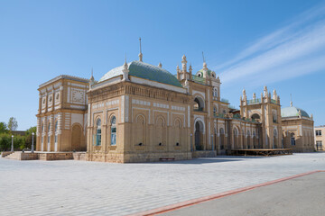 Fototapeta premium View of the ancient palace of Bukhara emir Seyid Abdulakhad Khan (1895) on a sunny day. Kagan 