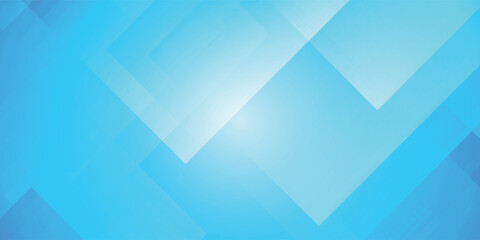 Fototapeta premium Abstract background with vibrant blue sharp geometric and layered angled planes eps10