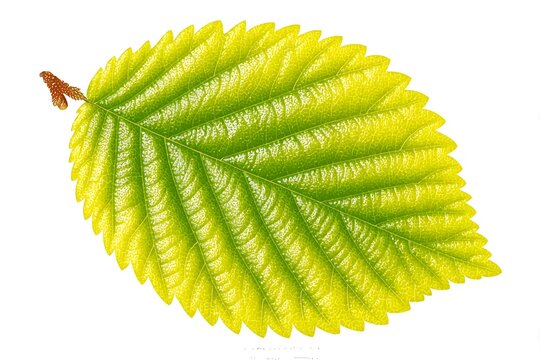 Close-up of green leaf texture.