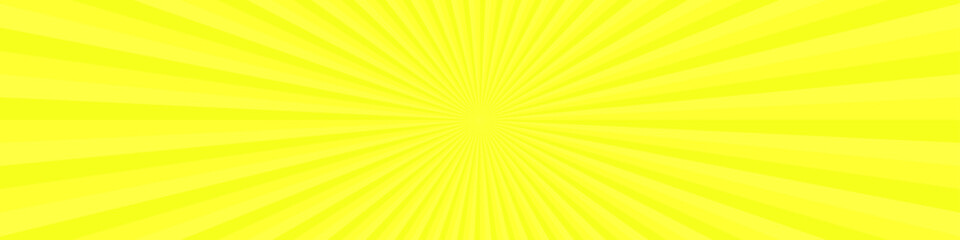 Obraz premium Golden geometric ray burst background - abstract vector design