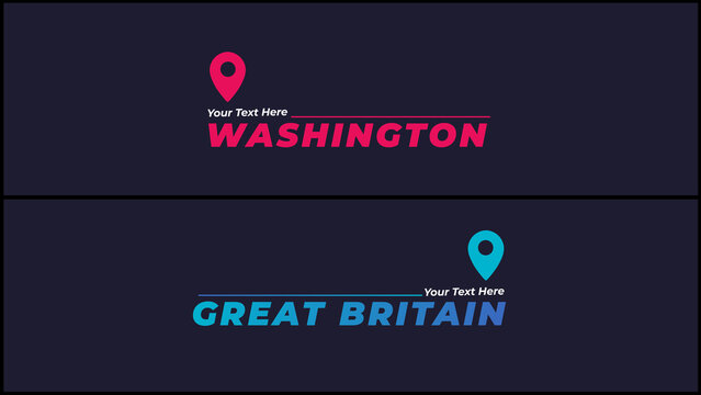 Modern Next Location Pin Animation