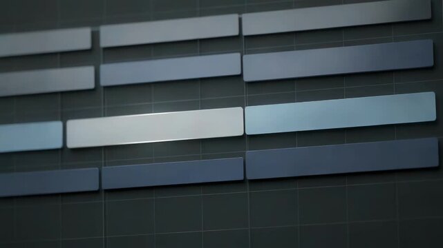 Medium closeup on timeline interface showing precise clips aligned for an explainer segment emphasizing clear visual pacing and neutral branding elements.