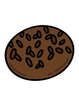 jiggle motion animation of traditional brazil sweet chocolate brigadeiro