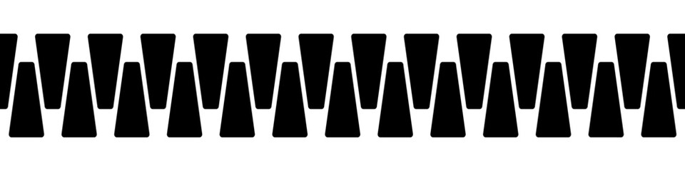 Zipper pattern. Zipper seamless pattern © DOBRYI VECHIR STUDYA