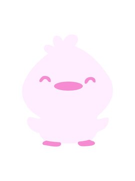 bobbing motion animation of little chick