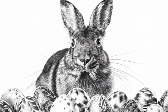 Ostern, Hase,  Osterhase, Eier, Ostereier